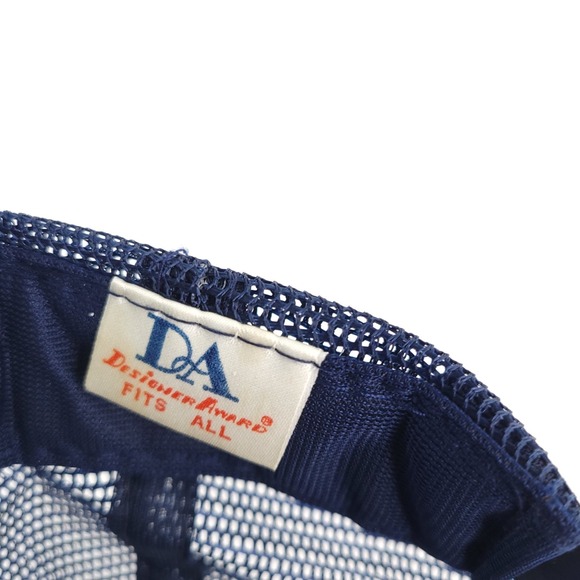 Vintage Ford Trucks Built Ford Tough Hat Blue Foam Excellent Snap Back 80s 90s - Picture 5 of 7